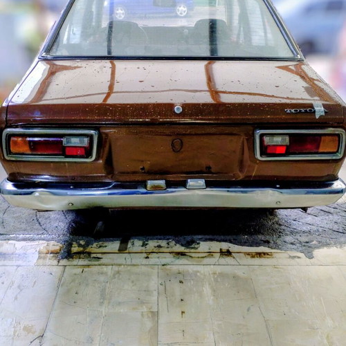 Toyota Corolla KE30 1975 used, 1.2L petrol, manual, dark brown