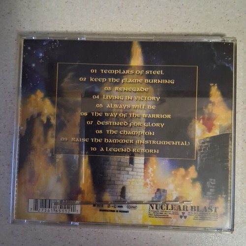 HammerFall Renegade CD, metal