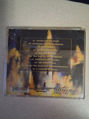 HammerFall Renegade CD, metal