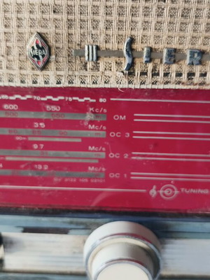 Αντίκα ραδιόφωνο SIERA μεταχειρισμένο, δεν λειτουργεί