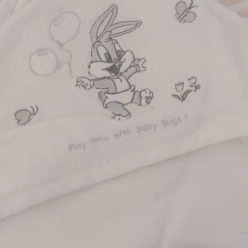 Baby towels used with hood, set of 3, Looney Tunes Disney