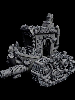 Benchy Goblin Tank custom sci-fi miniature