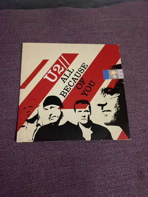 U2 All Because Of You CD single like new