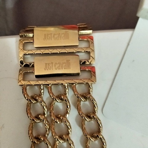 Just Cavalli wristwatch women's gold new