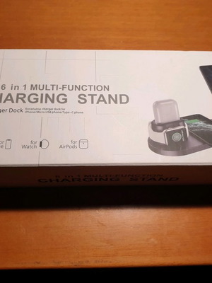 Multi-Function Charging Stand 6 in 1 new, set of 2