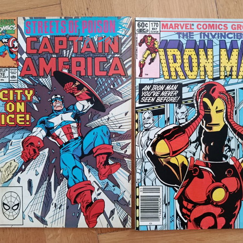 Comics and MAD used, English language