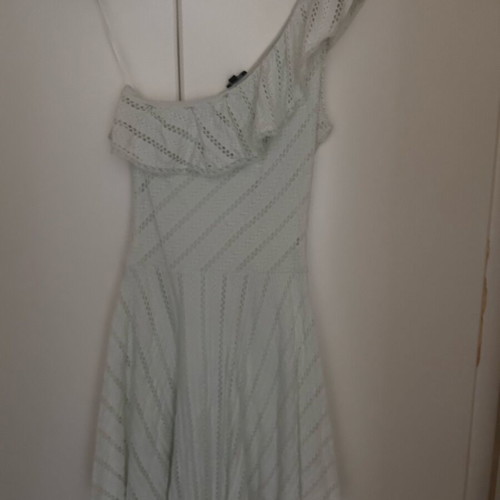 Zinas dress like new, turquoise lace, size S