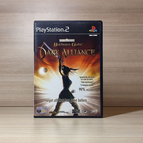 Baldur's Gate Dark Alliance PS2 used, complete English version
