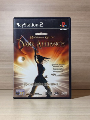 Baldur's Gate Dark Alliance PS2 употребявана, пълна английска версия