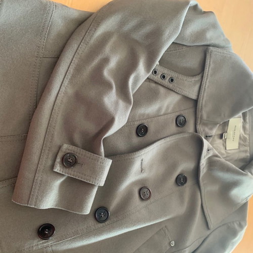 Burberry wool short jacket used, grey, size M