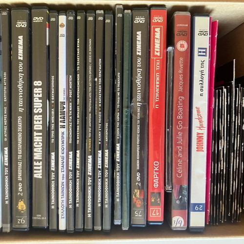 DVDs cinema movies like new with subtitles