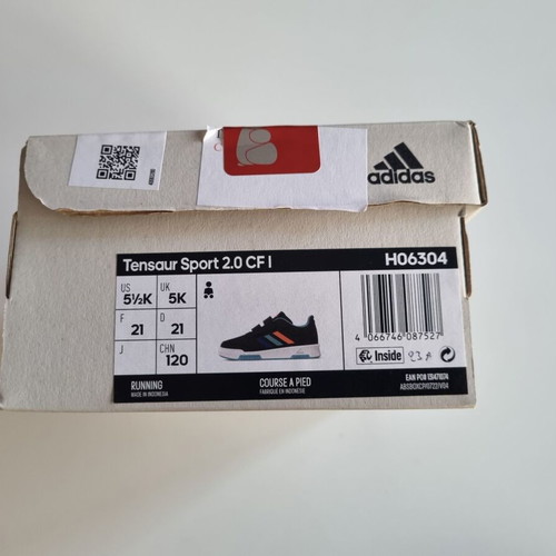 Adidas children's sports shoes used, size 21, velcro