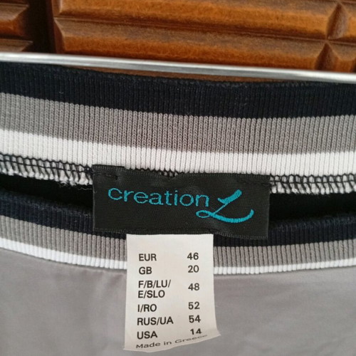 Women's T-shirt Creation used, size 3XL, black and gray