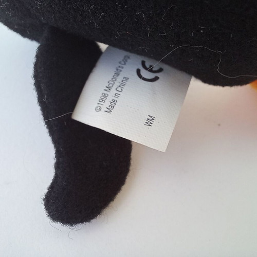 McDonald's collectible penguin figure in egg like new, 1998