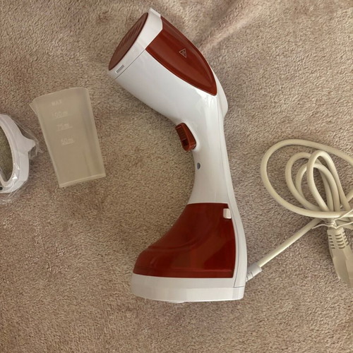 Vertical steam iron like new with all accessories