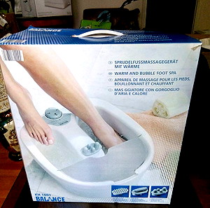 Θερμαινόμενη συσκευή υδρομασάζ για τα πόδια