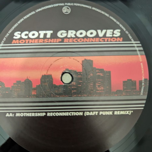 Scott Grooves Featuring Parliament / Funkadelic Mothership Reconnection vinyl