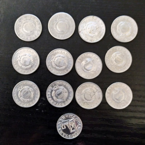 Hungarian Forint coins used, pack of 25 pieces