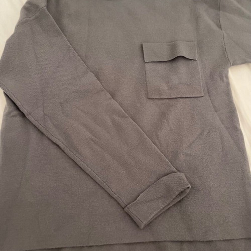 Zara gray pullover with pocket like new, size S