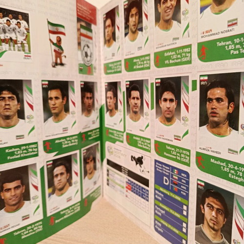 Άλμπουμ Panini World Cup 2006 Germany σαν καινούργιο, 98% συμπληρωμένο