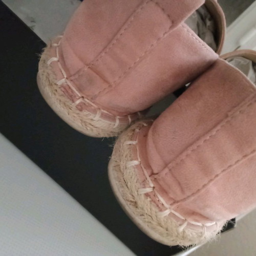 Espadrilles like new with tassels size 40 pink
