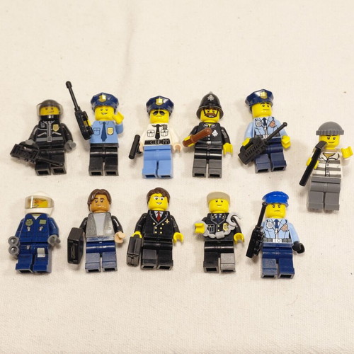 LEGO City police figures, set
