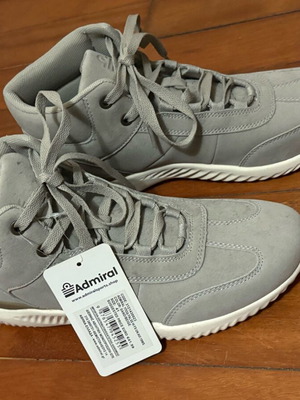 Admiral Women's Sneakers New, Size 41, Grey Beige