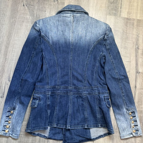 Denim jacket for women, blue, size S