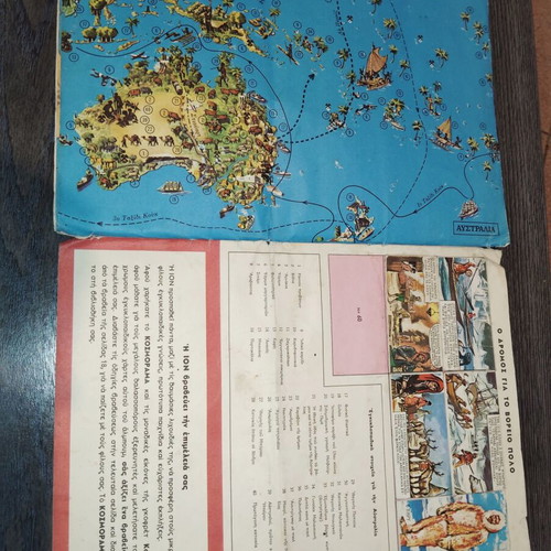 Collectible Kosmorama album used, missing cover