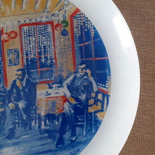Antonopoulos Plate 2009 new with painted imprint