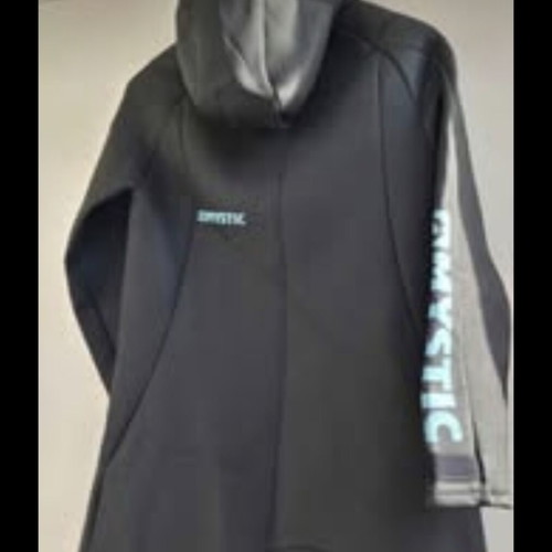 Mystic neoprene-shark skin jacket new, black and grey