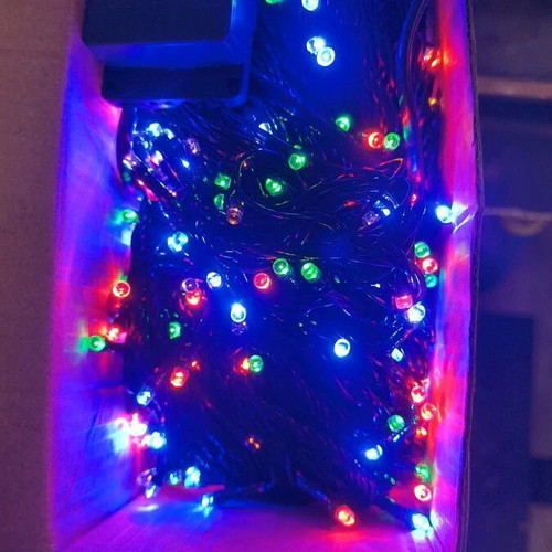 Christmas lights RGB 30m 400 LED new, multicolor