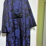FIDELE dress new, size XL, black and purple
