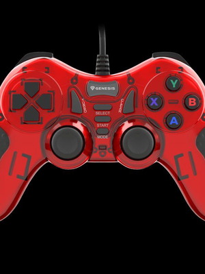 Genesis Mangan 200 Wired Gamepad for PC Red New