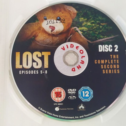Lost DVD used, episodes 5-8 with subtitles