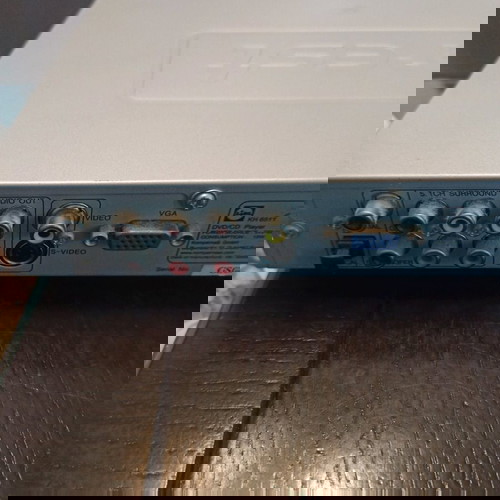 Silvercrest KH 6511 DVD player μεταχειρισμένο με πρόβλημα ήχου χωρίς τηλεχειριστήριο