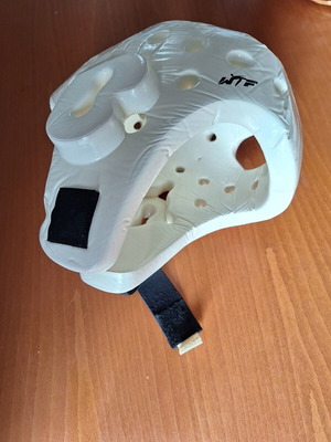 WTF protective helmet, size M