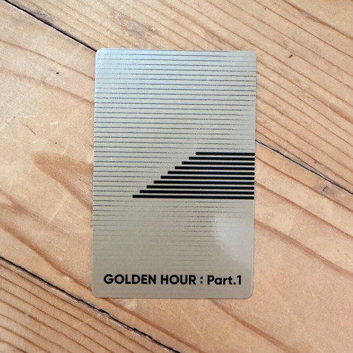 Ateez Seonghwa Golden Hour Part 1 Toktoq Kpop photo card