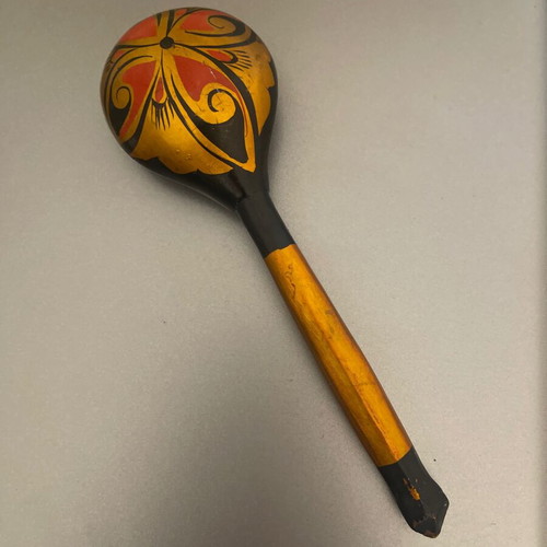 Vintage Russian handmade spoon used