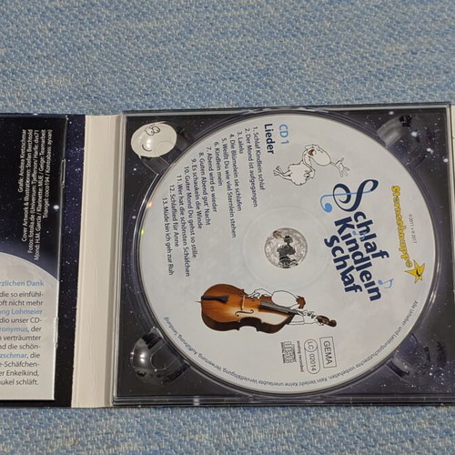 Sternschnuppe Schlaf Kindlein Schlaf CD new, baby music