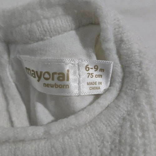 Mayoral knitted dress with tulle skirt like new 6-9 months