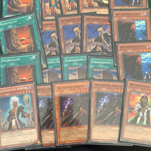 Gravekeeper Full Deck Edison Goat Yu-Gi-Oh! Cards like new