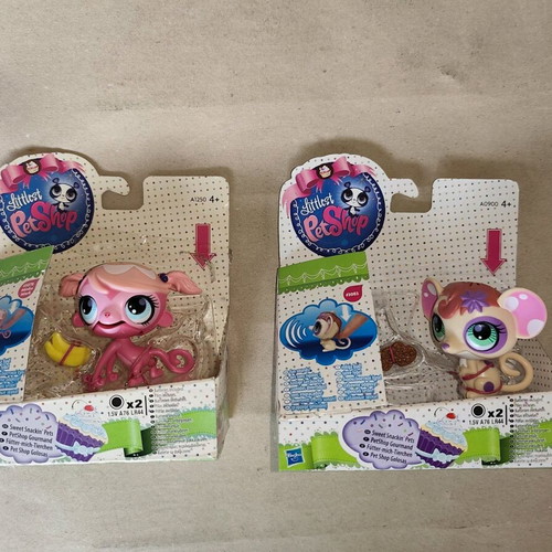 Hasbro Littlest Pet Shop figures with sound, new, set of 2