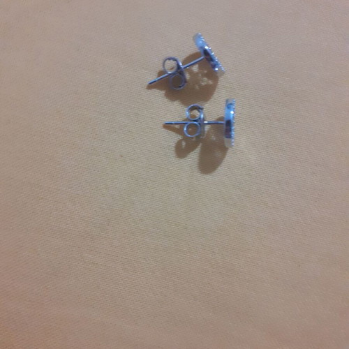 Stud earrings with tree of life new, silver