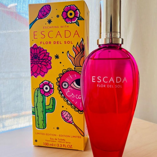 Escada Flor Del Sol Eau de Toilette 100ml like new limited edition