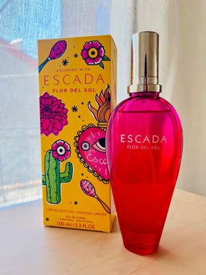 Escada Flor Del Sol Eau de Toilette 100ml like new limited edition