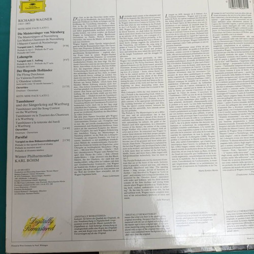 Richard Wagner Ouvertüren und Vorspiele vinyl like new