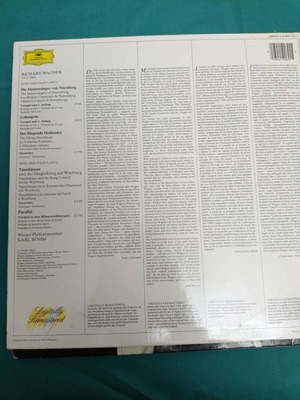 Richard Wagner Ouvertüren und Vorspiele vinyl like new