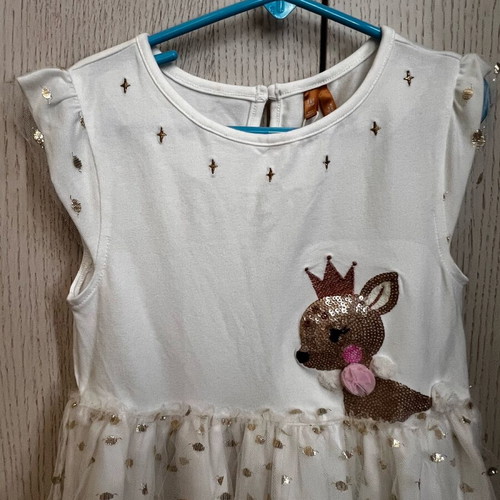 Children's dress and hairbands new, Orchestra size 128 cm