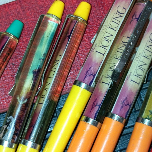 Lion King pens new, pack of 8 collectible